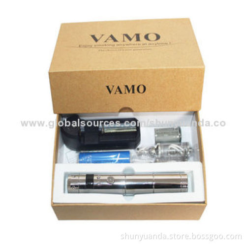 Electronic cigarette mod with variable voltage mod